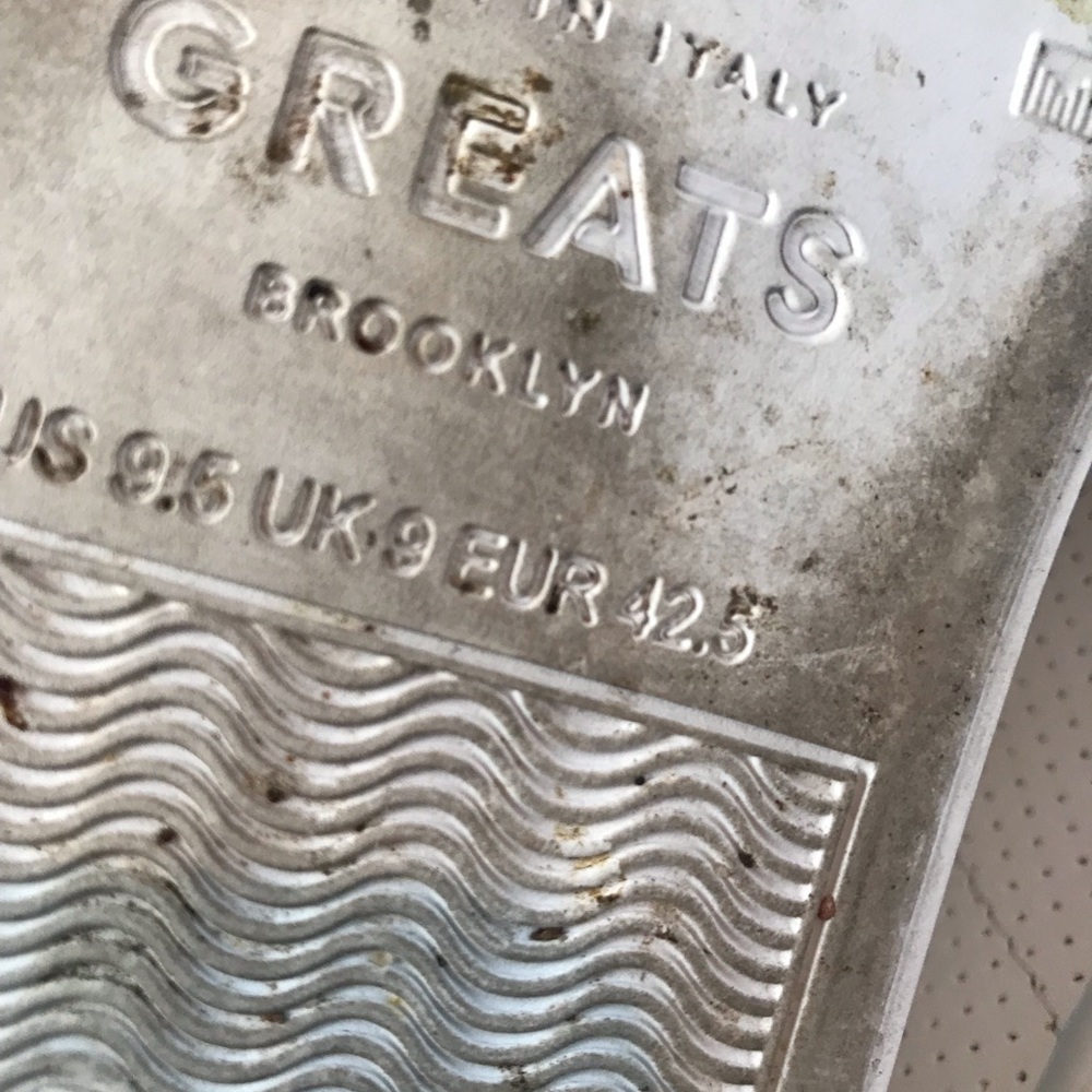 GREATS classic all white everyday sneakers - Picture 6 of 6